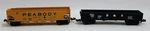 Vintage Scale Toy Train Car Lot Trix Austria Peabody Short Line B&o. Fixed Price $7.95.