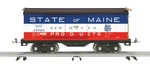 + Lionel Mth Standard Gauge Tinplate State Of Maine 514 Box Car 11-30122 Nib *h. Fixed Price $350.00.