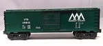 Lionel #6-19211 Vermont Railway Box Car 'o' Gauge Original Untested. Fixed Price $38.00.