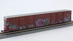 Bluford Shops Union Pacific 86' Auto Parts Box Car 272017 Used Weathered. Fixed Price $50.00.