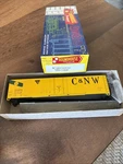 Roundhouse Scale C&nw Chicago North Western 50' Garx Box Car Kit #51516. Fixed Price $10.00.