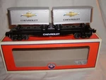 Lionel 2228450 Chevy Flat Car W Piggyback Trailers 027 Chevrolet 2022 Sealed. Fixed Price $79.00.