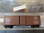 Micro-trains 43060 40' Sheath Wood 1/2 S/d Boxcar, Michigan Cent Nib. Fixed Price $12.99.