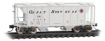 Micro-trains Mtl N-scale PS-2 2-BAY Covered Hopper Great Northern/gn #71470. Fixed Price $40.69.