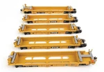 55666 Walthers Ho Thrall 5-UNIT Rebuilt 40' Well Car Dttx #741142. Fixed Price $135.00.