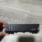 Mdc Scale D&rgw Denver Rio Grande Western Black Hopper Car #7088 3433. Fixed Price $10.00.
