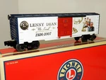 Lionel 6-39299 Lenny Dean Commemorative Boxcar C10. Fixed Price $15.35.