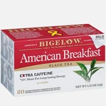 Bigelow American Breakfast Black Tea Bags, 20 Count Box (pack Of 6) Caffeinat.... Fixed Price $27.30.