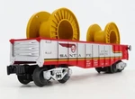 Gauge 3-RAIL Lionel 6-26679 Atsf Santa Fe Gondola With Reels #26679. Fixed Price $151.99.