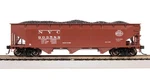 Broadway Limited 7376 Scale Nyc Aar 70-TON Triple Hopper (pack Of 4). Fixed Price $125.99.