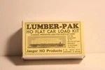 Jaeger Ho Products 400 Scale Georgia Pacific Lumber-pak Flat Car Load Kit. Fixed Price $15.89.