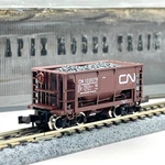 Atlas Scale 3201 Canadian National 70 Ton Ore Hopper Car With Load Cn 122076. Fixed Price $14.99.