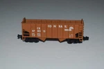 Scale Bachmann Conrail 33' Twin Bay Hopper 878015 C53595. Fixed Price $14.99.