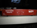 Western Pacific - VER.3 86' Auto Parts 4 Door Boxcar # 86073. Fixed Price $33.25.