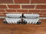 Lionel 6-16424 16425 16426 16427 Western Maryland Covered Hopper No Boxes. Fixed Price $105.00.