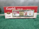 K-line Gauge Campbells 125TH Anniversary Box Car K-649201. Fixed Price $29.95.