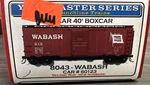 Branchline Yardmaster Ho Kit #8043 40 Aar Boxcar Wabash Nos. Fixed Price $14.99.