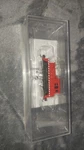 Industrial-red With White Stripes-mdt Plymouth Switcher-bachmann Trains #60091. Fixed Price $79.99.