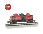 Bachmann - Scale 3 Dome Tank Transcontinental Oil Company Car 17154 Nib. Fixed Price $32.99.
