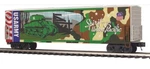 Mth Premier Union Pacific (army) 50 Box Car 20-93757! Scale Usa American Flag. Fixed Price $64.99.