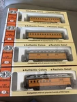 Con-cor Ho Scale Oldie Pass Union Pacific Baggage Car 4-PACK. Fixed Price $99.00.