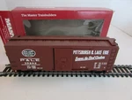 Mantua Ho 734-178 Heavy 41' Steel Box Car Nyc System Pittsburgh Lake Erie. Fixed Price $17.95.