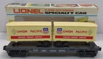 Lionel 6-9383 Gauge Union Pacific Far Piggyback Flatcar W/ Trailers Nib. Fixed Price $25.00.