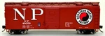 Bowser 43167 Ho Scale 40' Boxcar Northern Pacific 49028. Fixed Price $24.99.