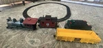 Vintage Bachmann's Big Hauler Scale Train Set 90-0100 4 Cars. Fixed Price $90.36.