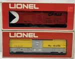 Vintage Lionel 6-9739 Denver & Rio Grande Western 6-9703 Cp Rail Boxcars Boxed. Fixed Price $30.00.