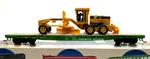 Ho Walthers 932-3756 54 Flat Car Burlington Northern Bn Cat Grader Vhp Plus 163H. Fixed Price $49.99.