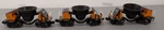Mth 20-90143 Milwaukee Road Premier Slag Car (set Of 3) Ex. Fixed Price $81.89.