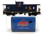 Atlas 7602-2 Scale Chesapeake & Ohio Extended Vision Caboose #3289 2-RAIL Ln. Fixed Price $49.99.