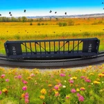 Walthers 932-4106 72' Center Beam Flat Car Plum Creek Standard Ho Scale *new*. Fixed Price $29.99.