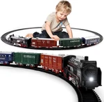 Deao Christmas Train Set Toys For Kids, Track Locomotive Engine.... Fixed Price $23.99.