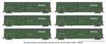 Rapido 191003 Ho Trenton Works 6637CUFT Boxcar Bc Rail Faded 6-PACK #1 New. Fixed Price $261.49.