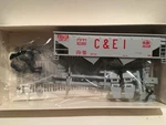Walthers 932-2972 Chicago Eastern Illinois 36 Offset Hopper Car Kit C&ei. Fixed Price $10.00.