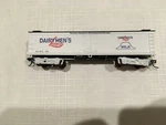 Mdc Roundhouse 8274 N-gauge Wood Side Reefer 50FT, Dairymen's League Gare 792. Fixed Price $25.00.