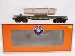 Lionel Trains 6-26027 Army Flat Car With Boat New Box. Fixed Price $59.99.
