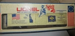 Lionel/mpc #7601 Spirit Of Delaware Box Car,mint. Fixed Price $15.95.