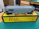 Mth Rail King Gauge Norfolk Southern Semi-scale Hopper Car Item No. 30-7510. Fixed Price $28.99.
