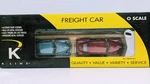K-line Scale The Rock Flatcar W/ Automobiles #K691-1392. Fixed Price $71.99.