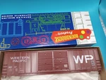 Roundhouse Model Kit 7745 Western Pacific Box Car 38207 Large Logo. Fixed Price $10.33.