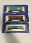 Lot Of 3 New Ahm Ho Scale 5275G Cattle CAR5278E Gondola 5279I Box Penn. Fixed Price $7.50.