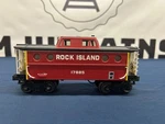 Williams Rock Island #17885 N5C Lighted Caboose No Box. Fixed Price $34.99.