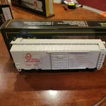 Weaver * Sliding Door Boxcar White Gauge Rail-roading "club" Ogr 1991. Fixed Price $21.74.