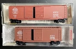 Scale Micro-trains Ny Central Auto Box Car SET/2 34150 #64000 & 23160 #70096. Fixed Price $21.95.
