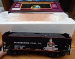 Mth 20-97612 Pittspurgh Champion Coal Bay Hopper Car Used In Box Gauge Lqqk. Fixed Price $55.00.