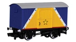 Bachmann 77413 Thomas & Friends Rolling Stock - 12 Ton Van Funfair Blue Scale. Fixed Price $28.99.