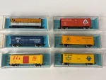 Scale Atlas Box Cars 40 Multiple Road Names Used. Fixed Price $9.99.